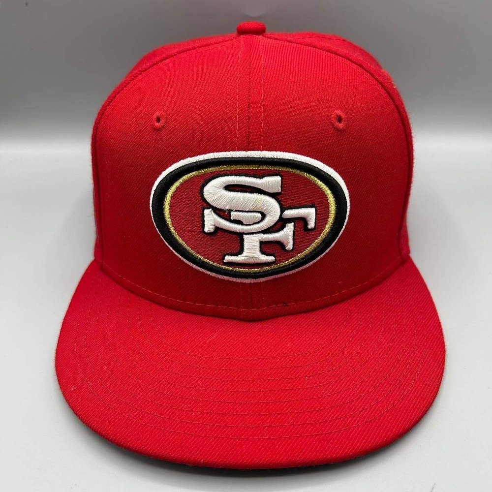 San Francisco 49ers NFL Hat Men 7 1/8 Superbowl 59Fifty New Era Fitted Cap Wool‎